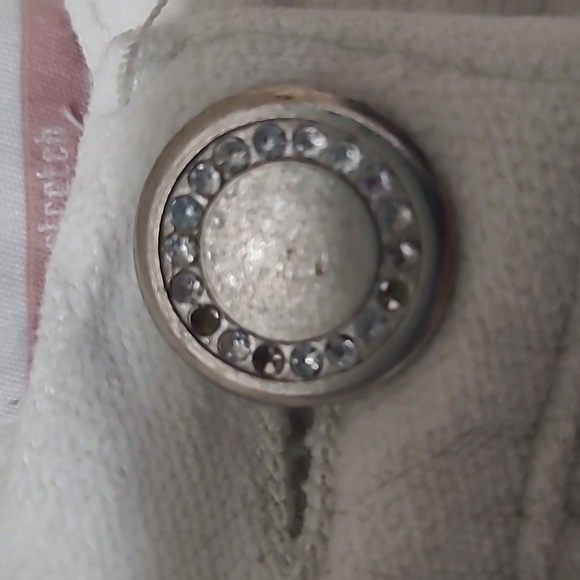 No Boundries White Soft Velvet Pants, Size 11 - Picture 6 of 12